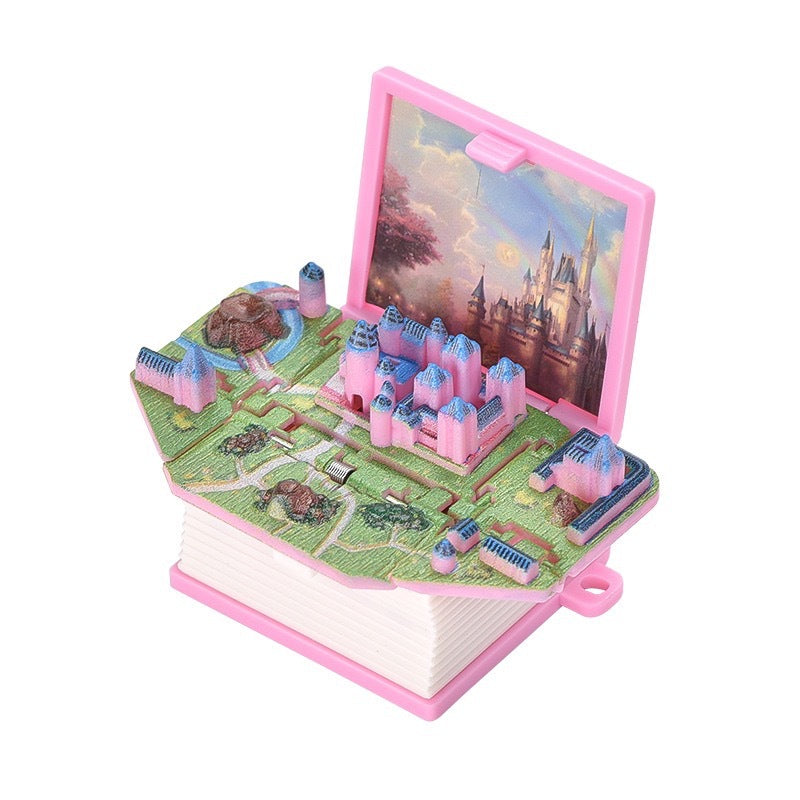 3D Pop Up Book Keychain