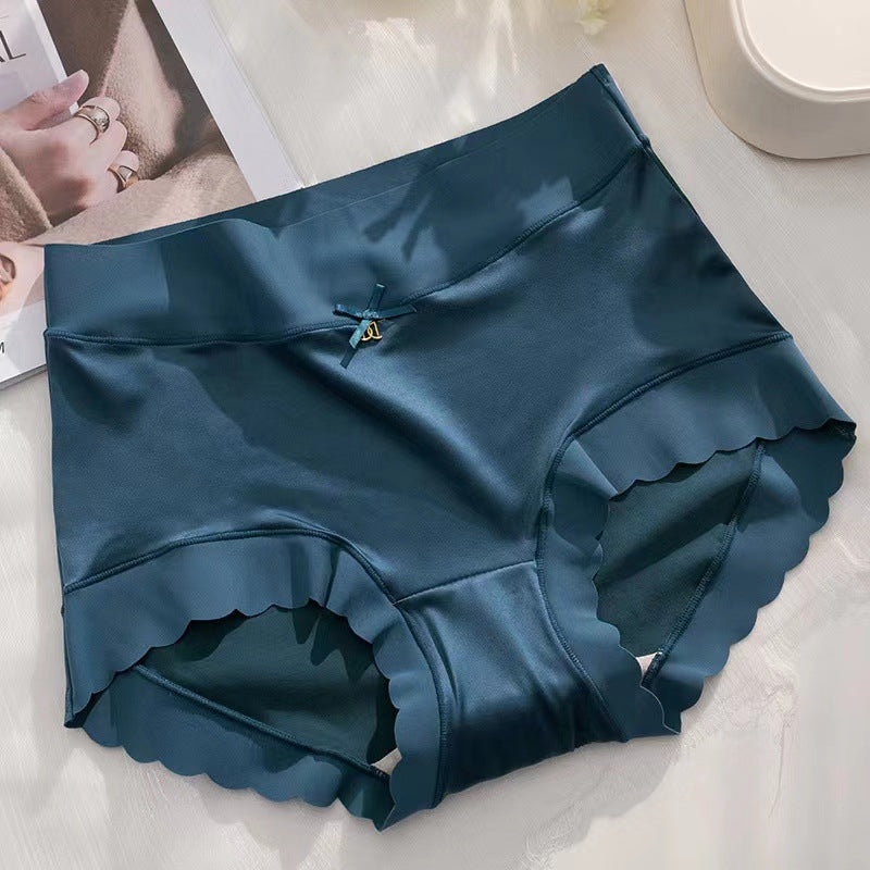 Premium Satin Antibacterial Ice Silk Moisture-absorbing underpants