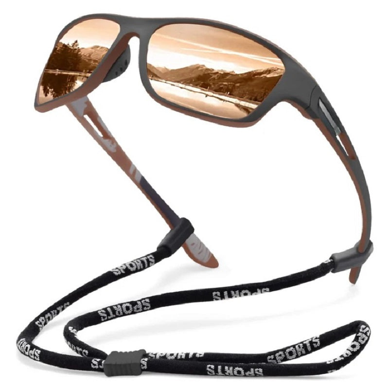 Outdoor Sports Sunglasses with Anti-glare Polarized Lens