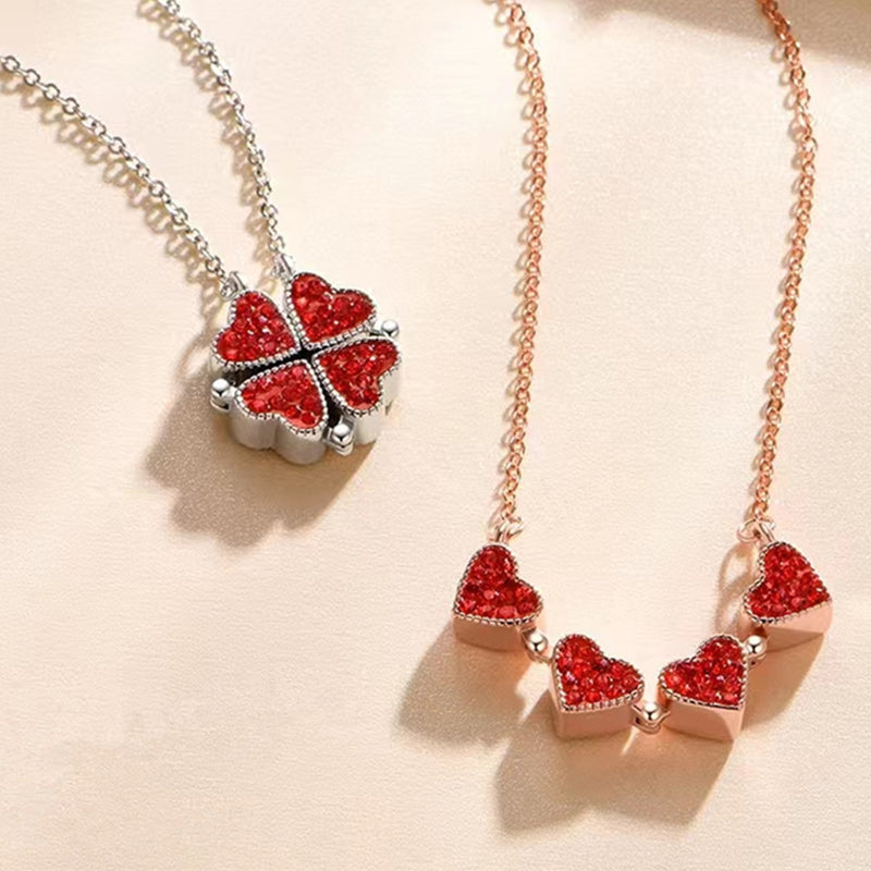 Hollow Four-Leaf Clover Necklace