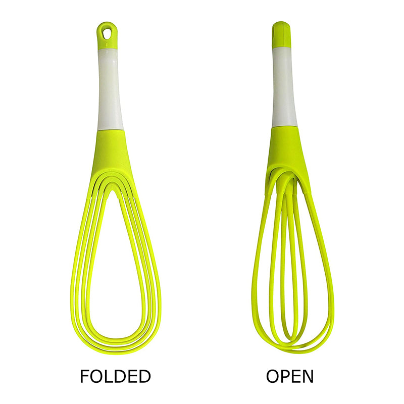 Collapsible 2-In-1 Balloon/Flat Whisk