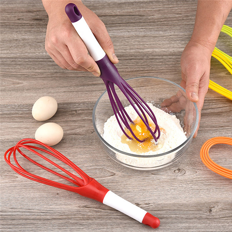 Collapsible 2-In-1 Balloon/Flat Whisk