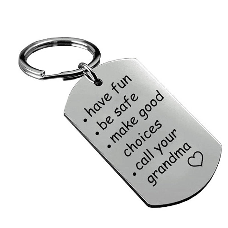 Stainless Steel Keychain