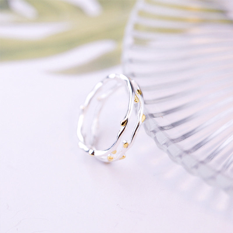 Branch Gold Leaf Ring