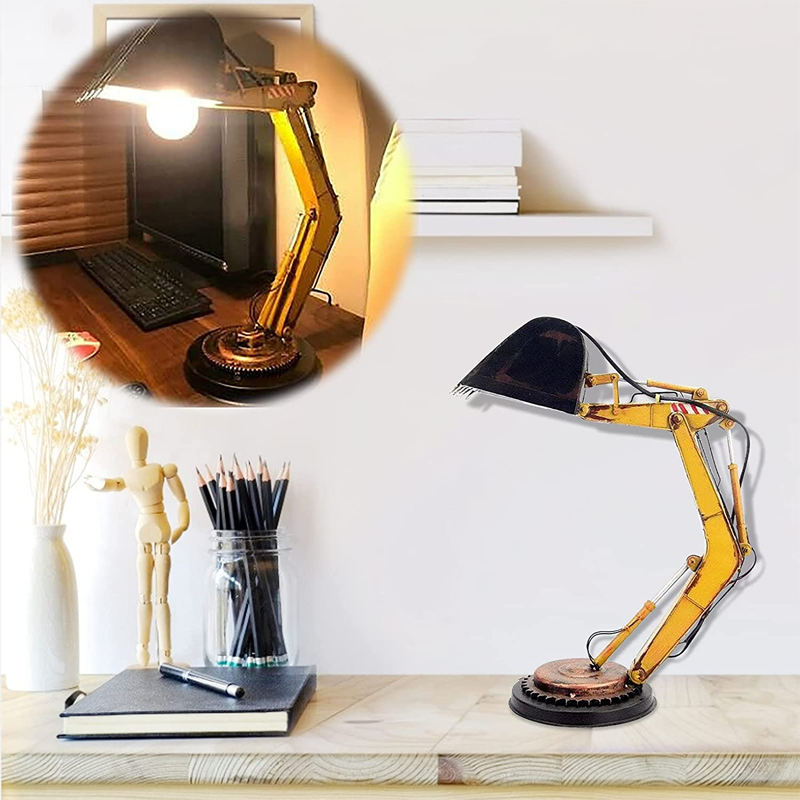 Industrial Style Excavator Table Lamp