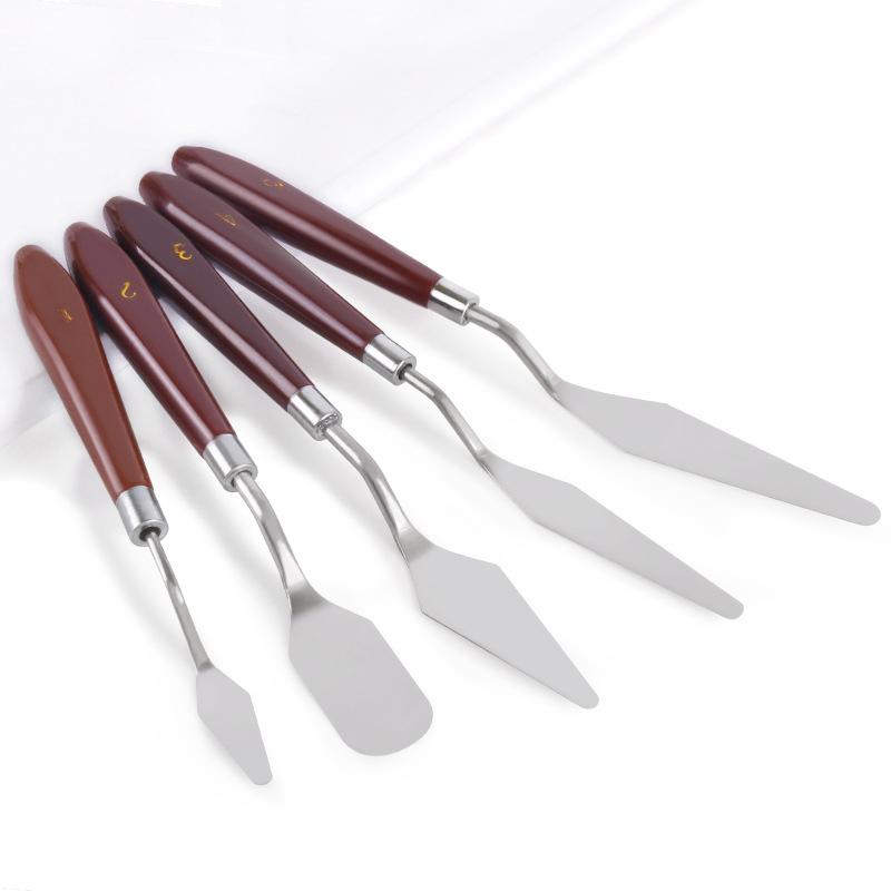 Pre-Sale>>Stainless Steel Baking Pastry Spatulas(5PCS)