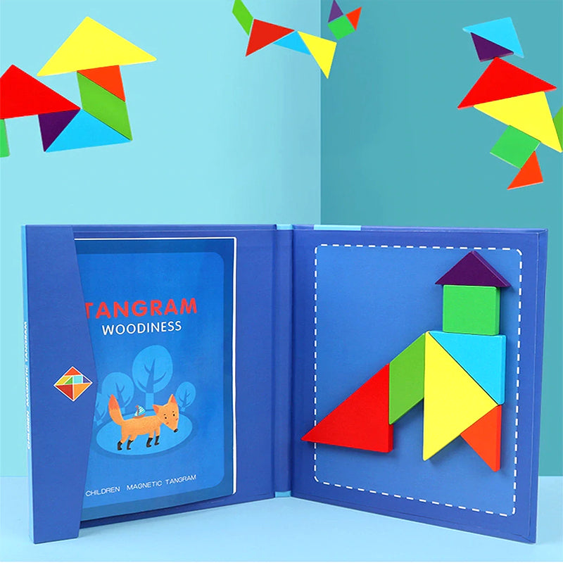 Advanced Magnetic Tangram For Kids
