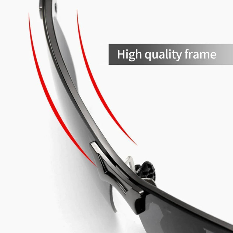 Photochromic Sunglasses with Anti-glare Polarized Lens