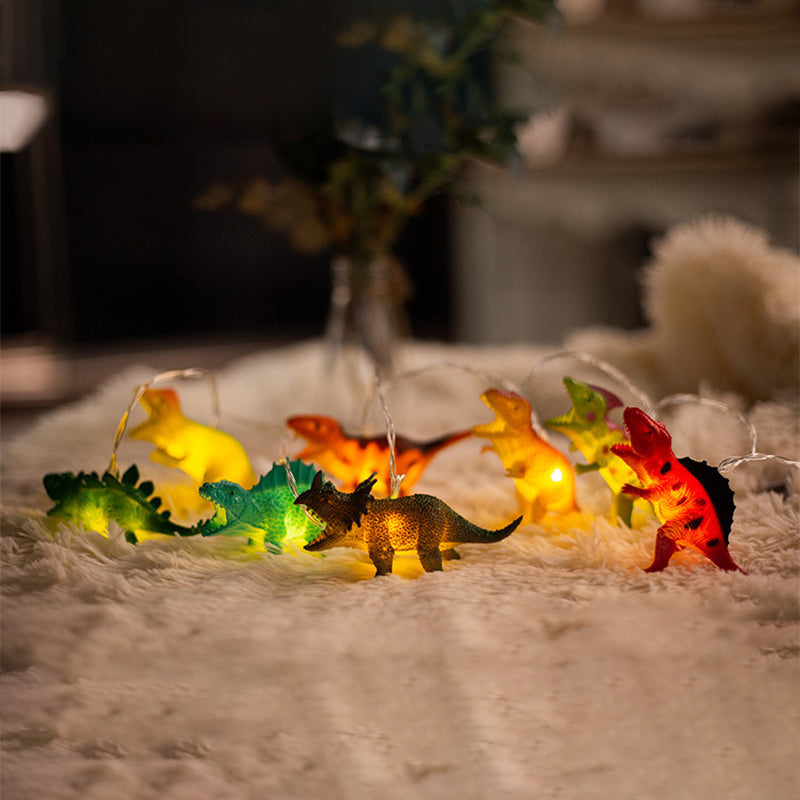 LED Enamel Dinosaur Children's Room Decorative Light String