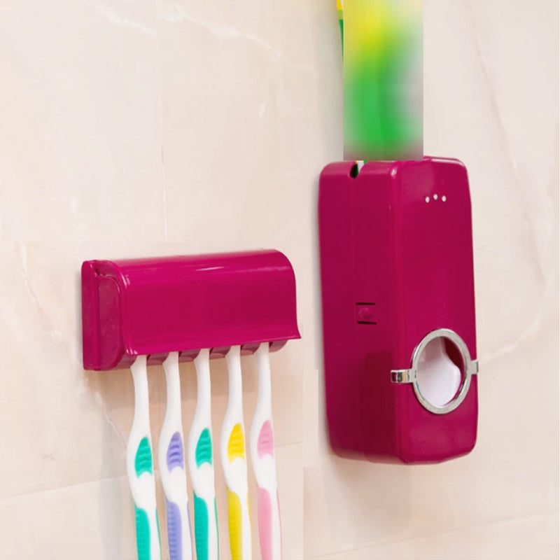 Wall Mounted Toothbrush Station