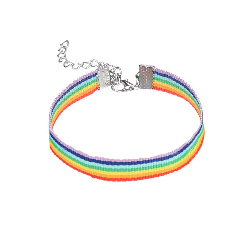 "Love Is Love" Rainbow Bracelet & Anklet