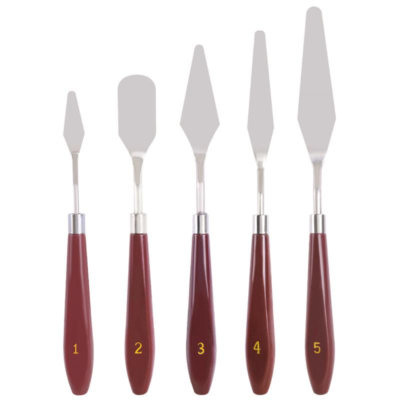 Pre-Sale>>Stainless Steel Baking Pastry Spatulas(5PCS)