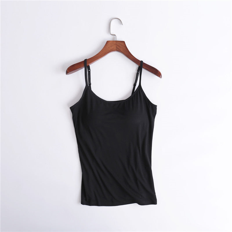 Tank Top With Built-In Bra – treasurecat